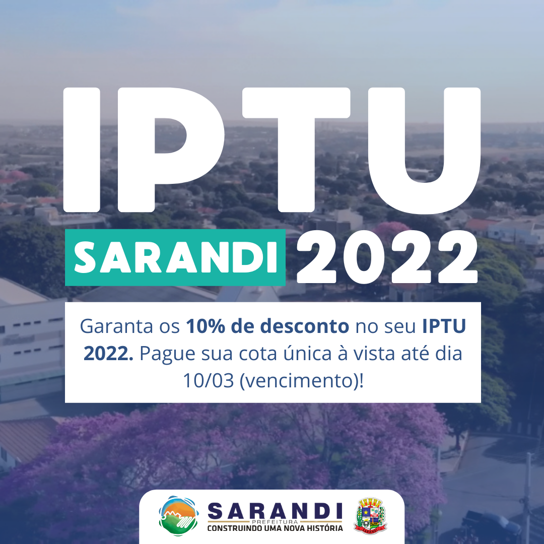IPTU 2022